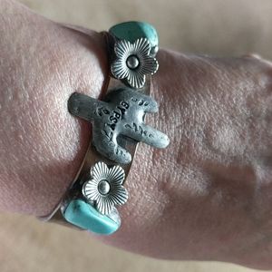 Cactus Turquoise Cuff